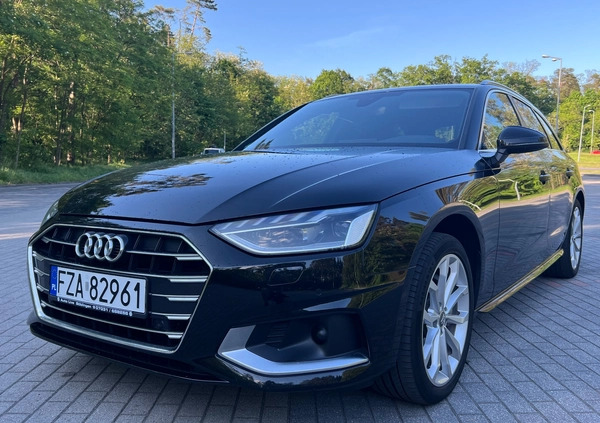 Audi A4 cena 139900 przebieg: 122900, rok produkcji 2020 z Góra małe 781